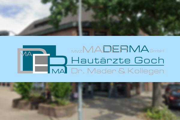 Hautarztpraxis Goch · MVZ MADERMA GmbH Dr. Mader & Kollegen · Hautarzt Praxis Goch ·